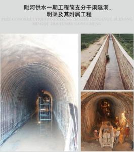毗河供水一期工程簡(jiǎn)支分干渠隧洞、明渠及其附屬工程